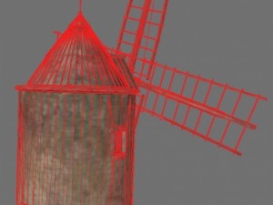 windmill Model 3D