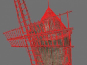 windmill Model 3D