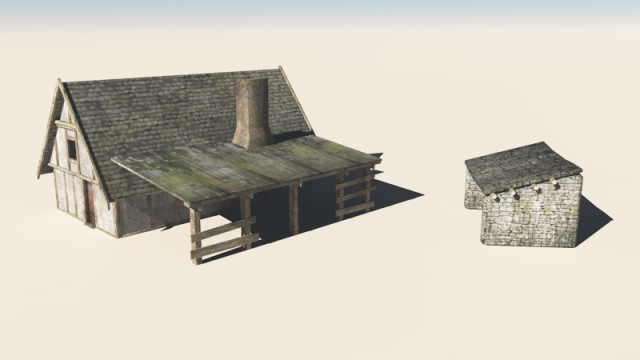 blacksmiths cottage Modelo 3D .c4d .max .obj .3ds .fbx .stl .blend 