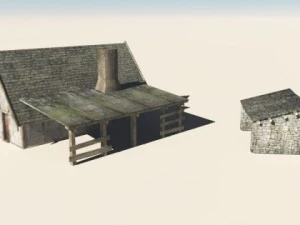 लोहारों की कुटिया 3D मॉडल
