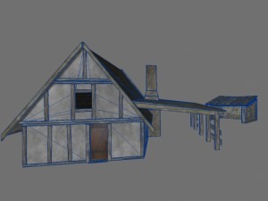 blacksmiths cottage Modelo 3D