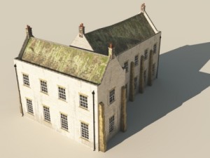 medieval greater house 3D मॉडल