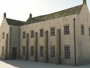 medieval greater house 3D मॉडल