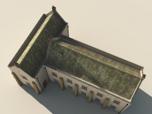 medieval greater house 3D मॉडल