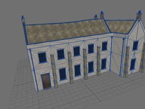 medieval greater house 3D मॉडल