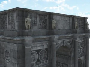 constantine arch 3D Model