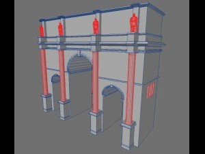 constantine arch 3D Model