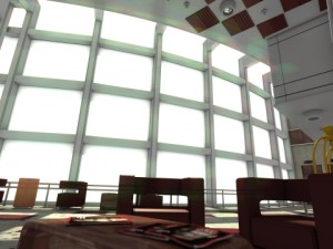 harriot hotel lobby 3D 模型