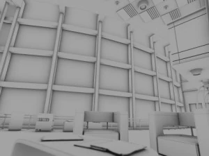 harriot hotel lobby 3D Model