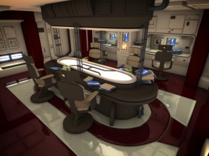 spaceship interior 2 hd 3Dモデル