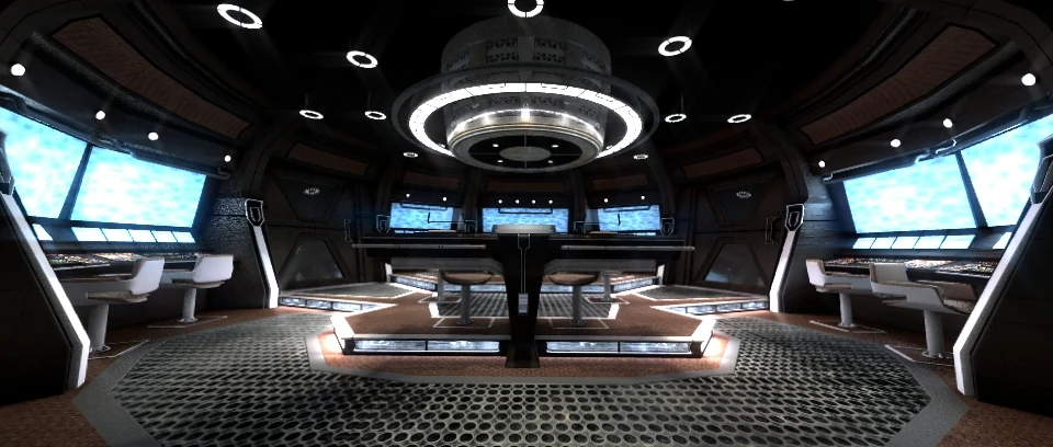 starship bridge command center 3D Model .c4d .max .obj .3ds .fbx .stl .blend