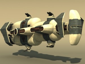 space cruiser hd Modelo 3D