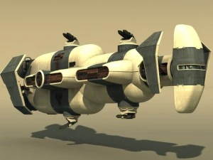space cruiser hd 3D Model