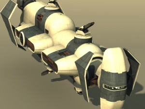 space cruiser hd Modelo 3D
