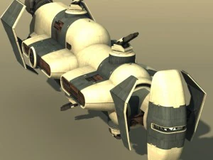 space cruiser hd 3D Model