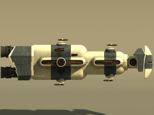 space cruiser hd Modelo 3D