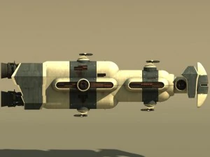 space cruiser hd 3D Model
