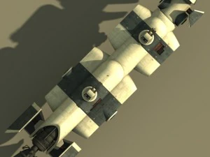 space cruiser hd 3D Model