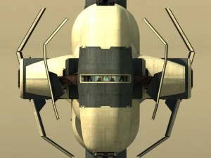 space cruiser hd 3D Model