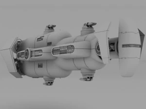 space cruiser hd 3D Model