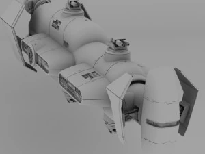 space cruiser hd 3D Model