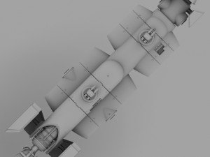 space cruiser hd Modelo 3D