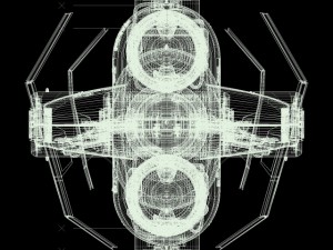 space cruiser hd Modelo 3D