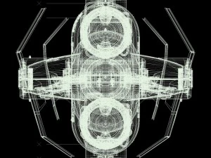 space cruiser hd 3D Model