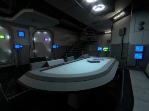 spaceship interior b hd 2 3D Model