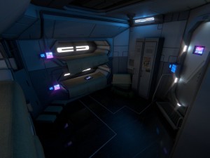 spaceship interior b hd 2 3D Model