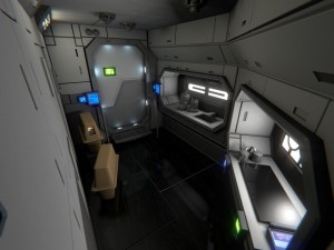 spaceship interior b hd 2 3D Model