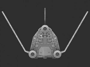 space freighter 3D Model