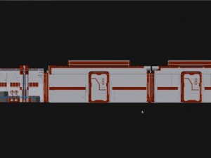 sci fi apartment 3D Model