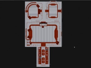 sci fi apartment 3D Model