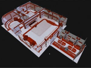 sci fi apartment 3D Model