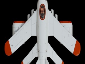 d1 space superiority fighter hd 3D Модель