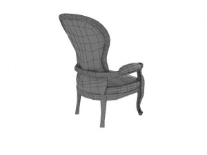 chair amadeus 3D मॉडल