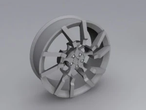 exotic car rim 3D Model