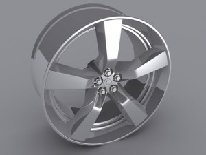 camaro rim Modèle 3D