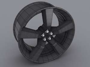 camaro rim Modèle 3D