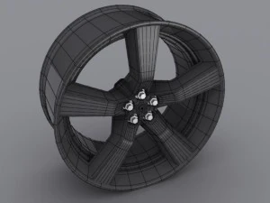 camaro rim 3D Model