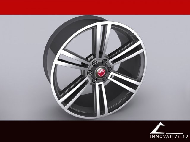 custom rim 3D Модель .c4d .max .obj .3ds .fbx .stl .blend 