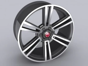 custom rim 3D Model