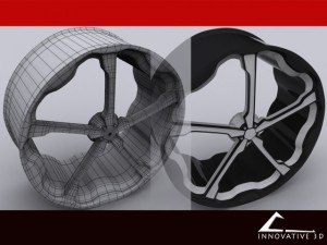 custom rim Model 3D