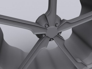 custom rim Model 3D
