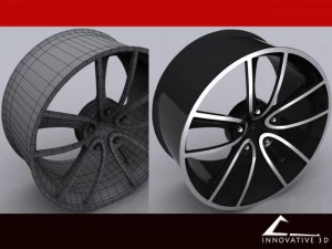 맞춤형 림 3D 모델