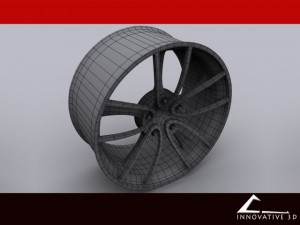 custom rim 3D Model