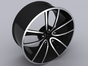 custom rim 3D Model