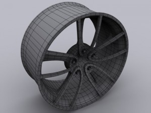 custom rim 3D Model