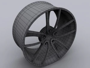 custom rim 3D Model